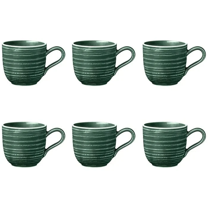 Seltmann Weiden Terra Mossgrön Espressokopp 9 cl 6-pack