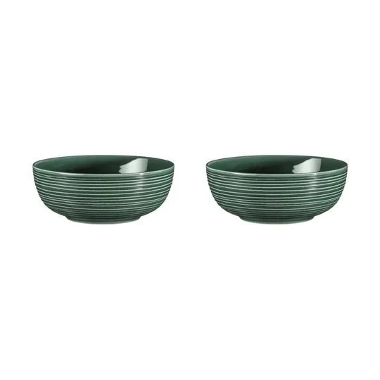 Seltmann Weiden Terra Mossgrön Skål 20 cm 2-pack