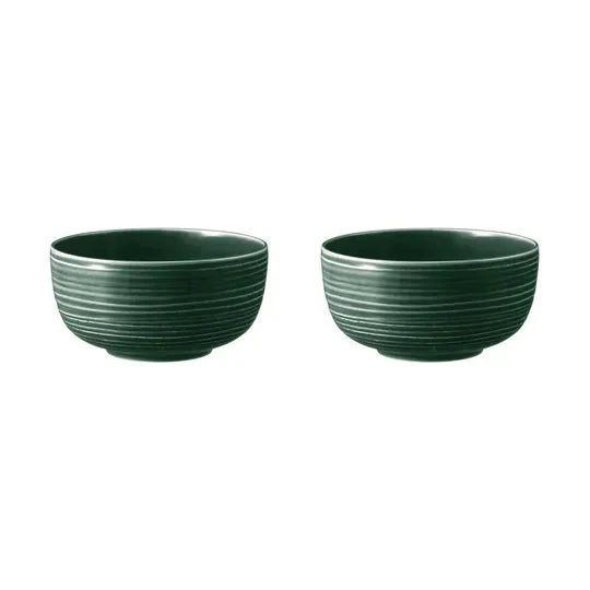 Seltmann Weiden Terra Mossgrön Skål 17,5 cm 2-pack