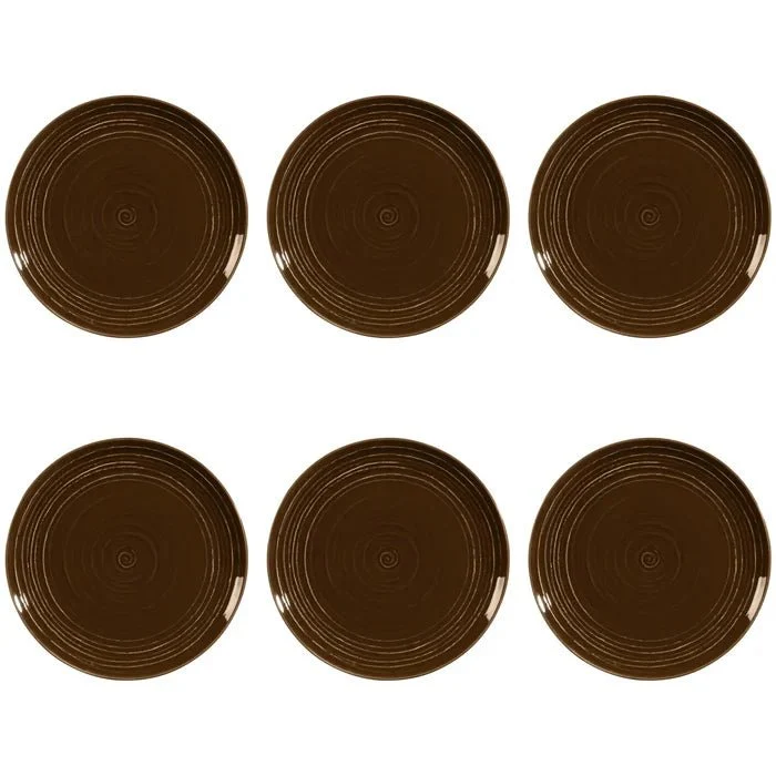 Seltmann Weiden Terra Brun Tallrik 22,5 cm 6-pack
