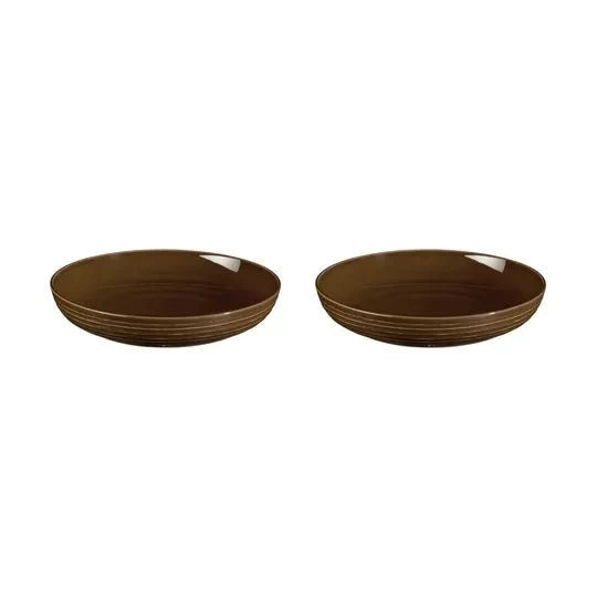 Seltmann Weiden Terra Brun Skål 28 cm 2-pack