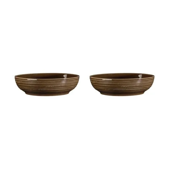 Seltmann Weiden Terra Brun Skål 25 cm 2-pack