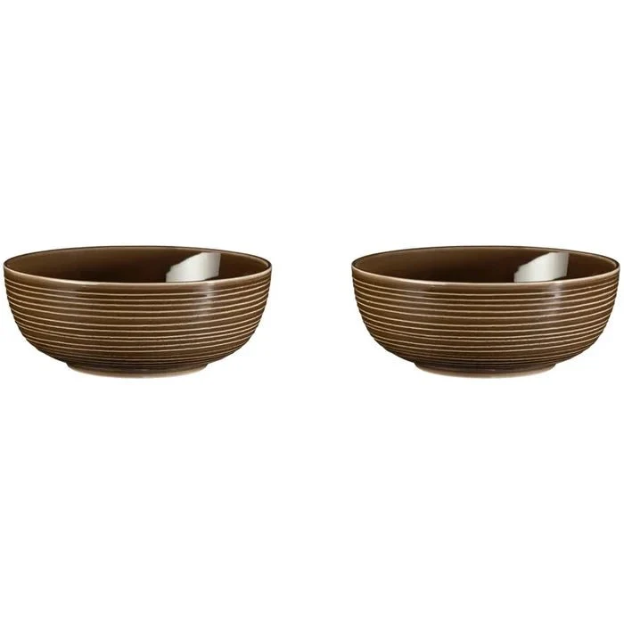 Seltmann Weiden Terra Brun Skål 20 cm 2-pack