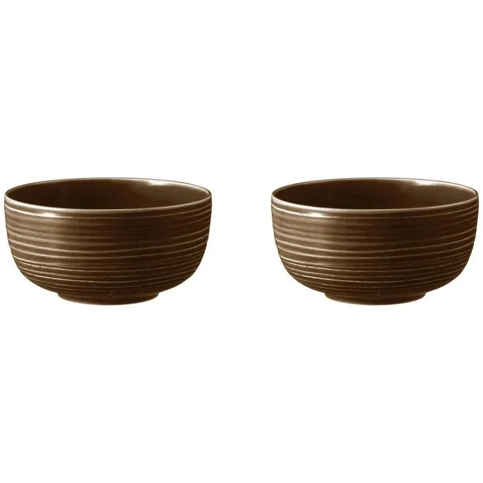 Seltmann Weiden Terra Brun Skål 17,5 cm 2-pack