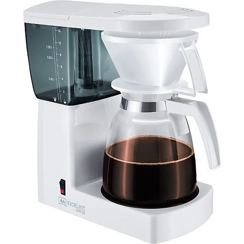 Melitta Excellent Kaffebryggare Grande Vit