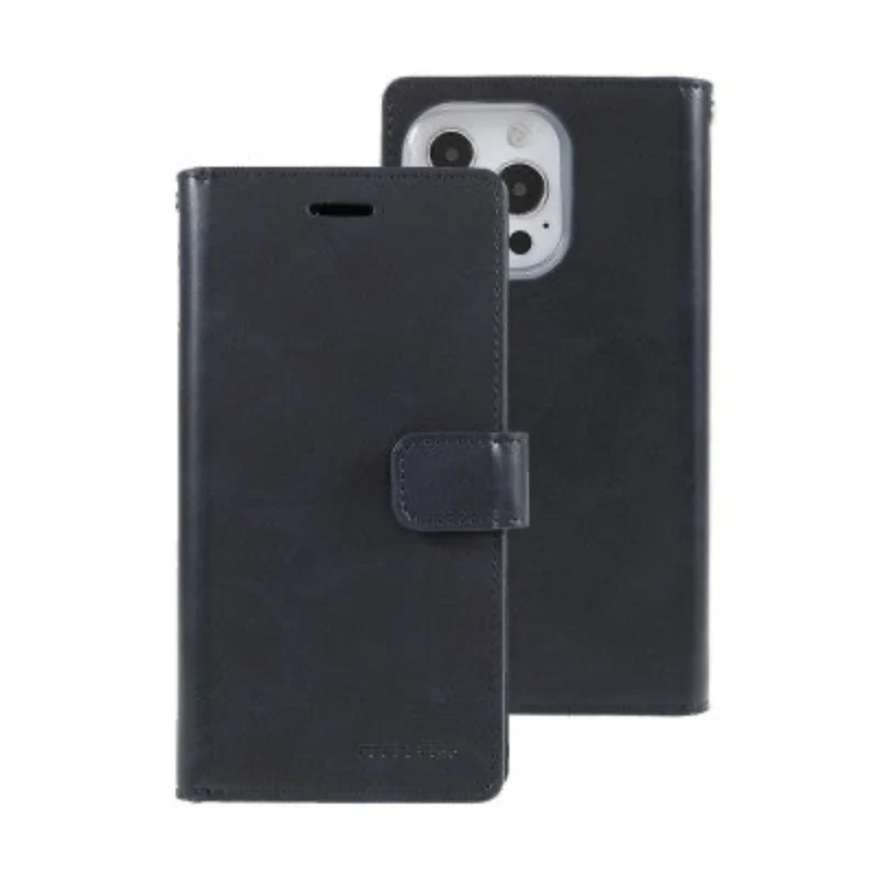 Goospery Mansoor Diary for iPhone 16 - Navy