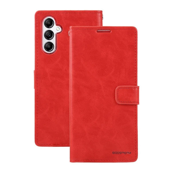 Goospery Bluemoon Diary for Galaxy A26 - Red