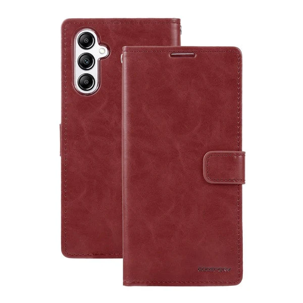 Goospery Bluemoon Diary for Galaxy A16 - Wine