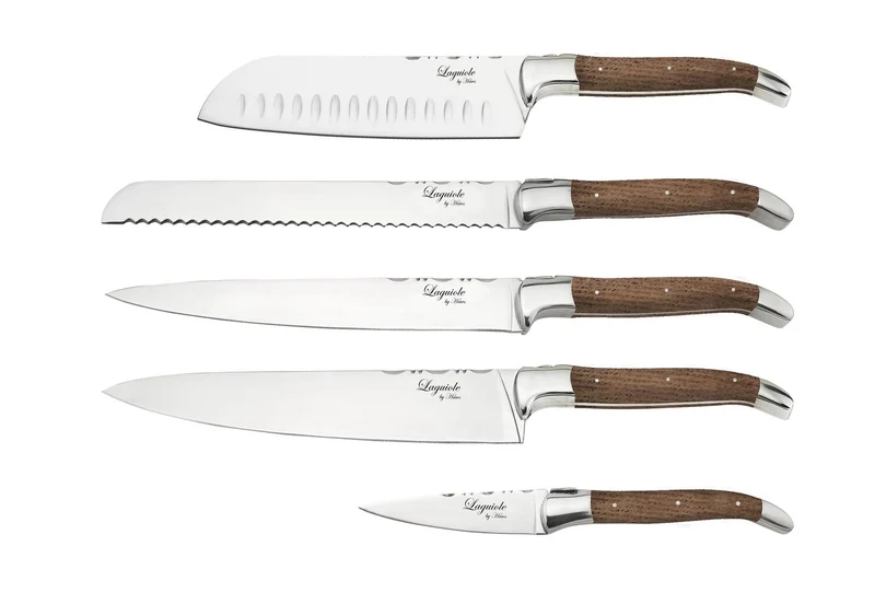 Chef knivsæt, Oak - 5 stk