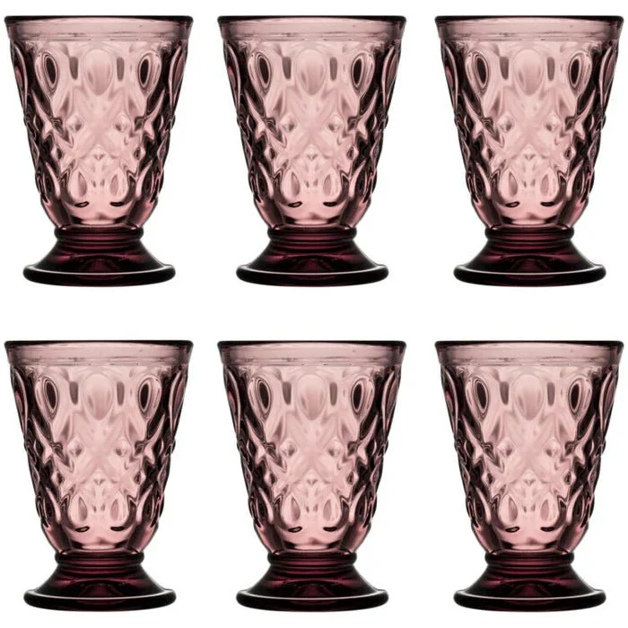 La Rochére Glas Ametist Lyonnais 20 cl 6-pack