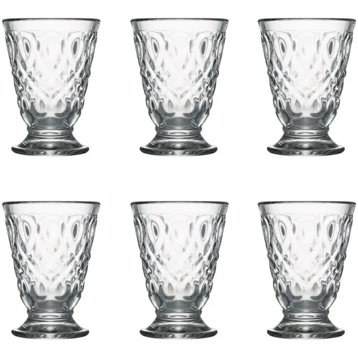 La Rochére Glas Klar Lyonnais 20 cl 6-pack