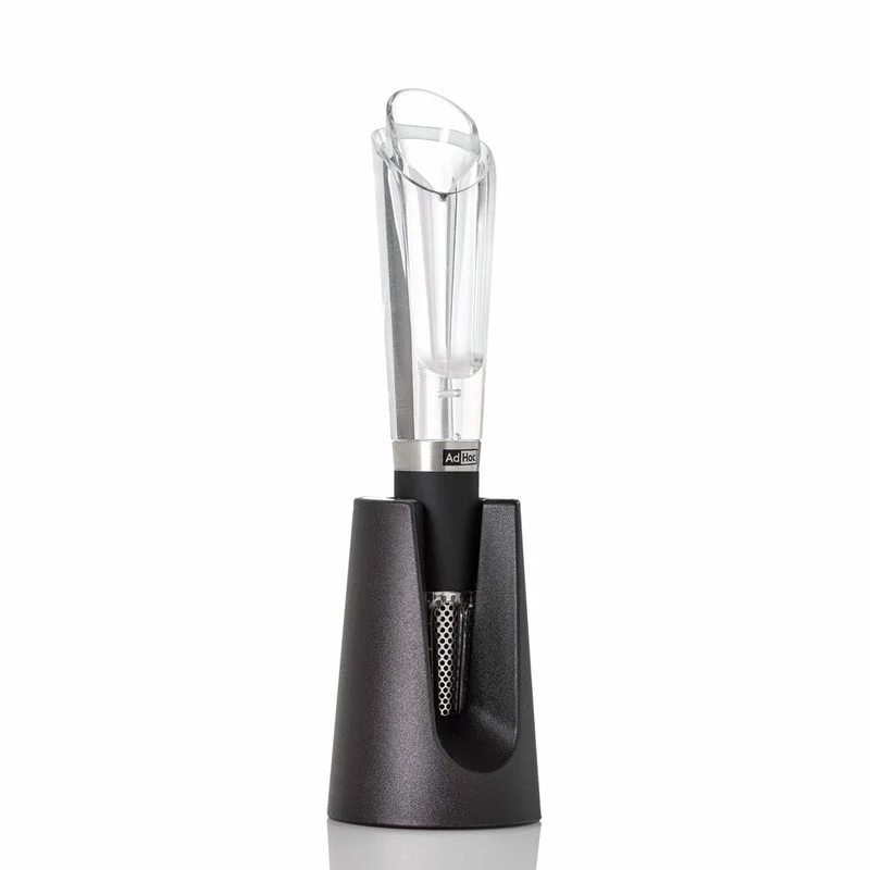 AdHoc Vinluftare med Hällpip 5x17,5 cm Svart