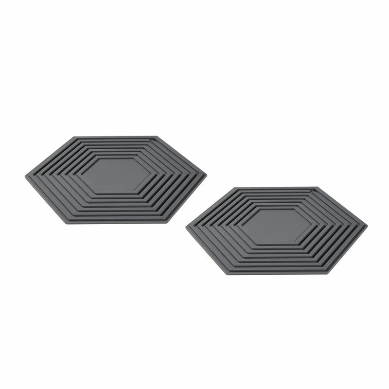 Modern House Ime Grytlapp 2-Pack Mörk Grå