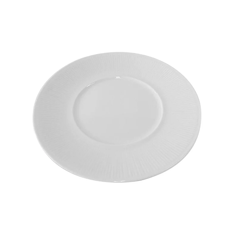 Modern House Contour Assiett 21 cm Vit
