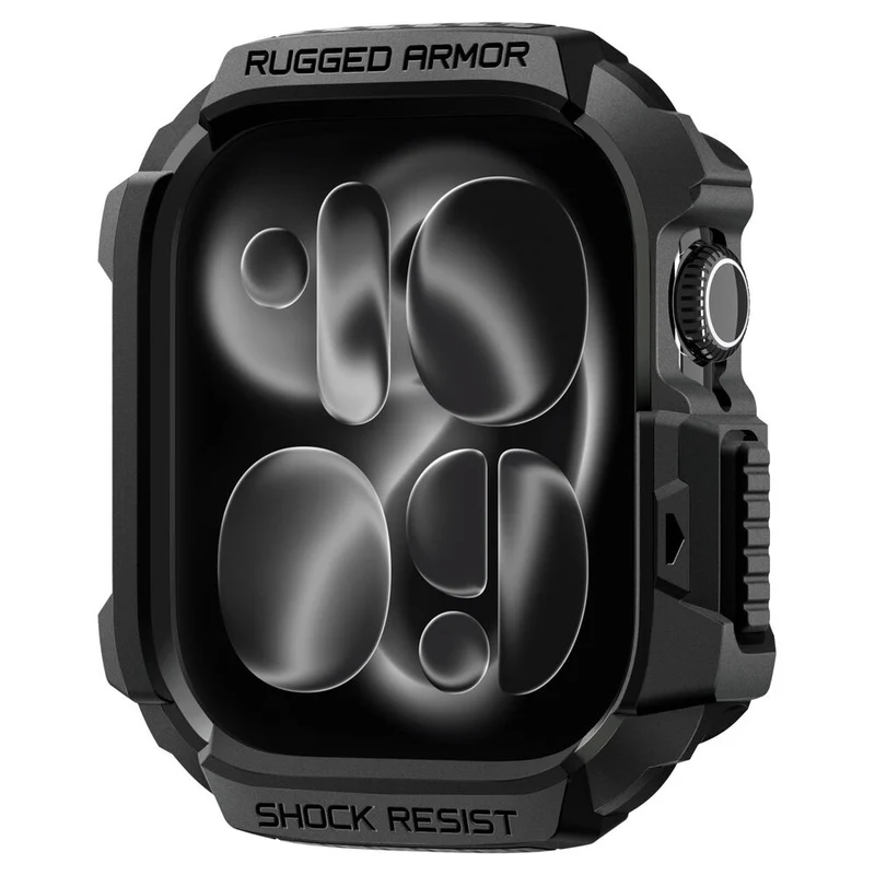Spigen Apple Watch 10/11 42mm Rugged Armor 2 Case (Black)