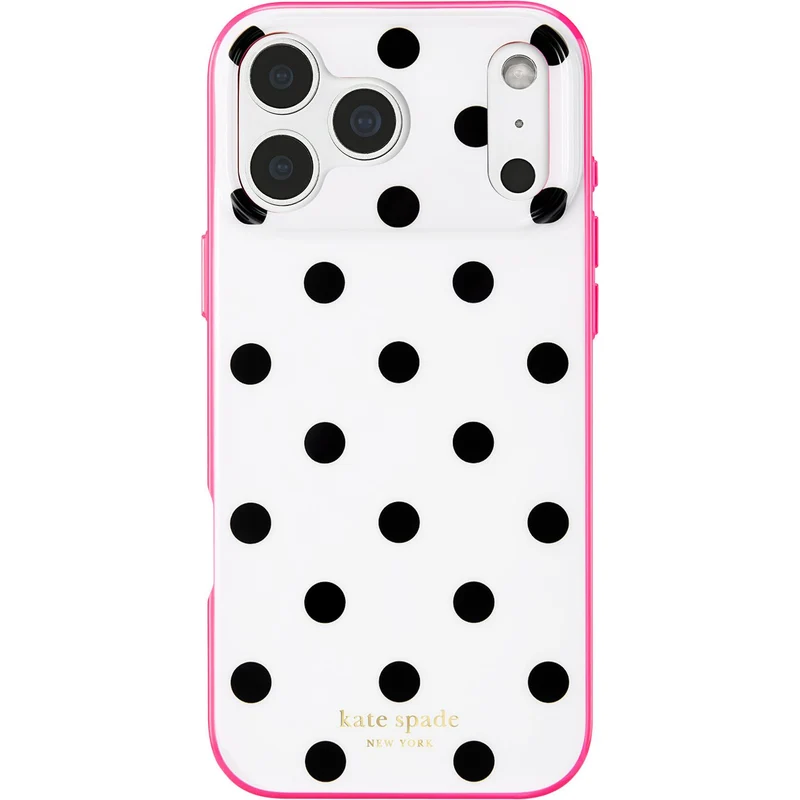 Kate Spade Magsafe Case for iPhone 18 Pro (Picture Dot White)