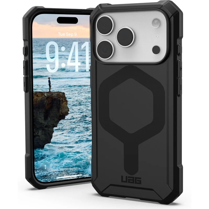 UAG Essential Armor Case for iPhone 18 Pro (Black)