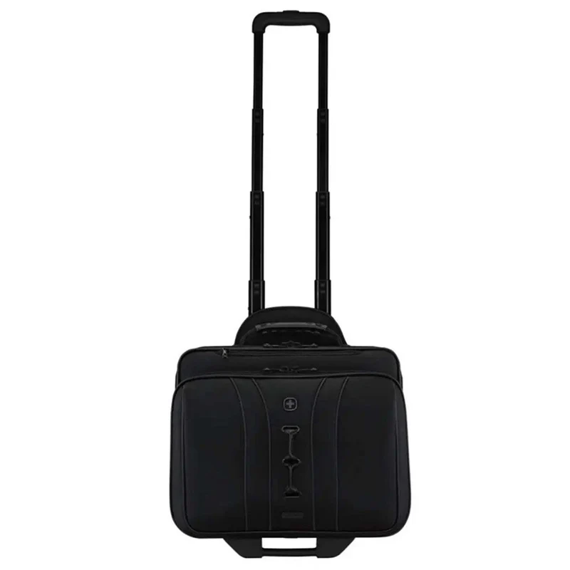 Wenger Legacy Black Series 15.6" Wheeled Laptop Case Black