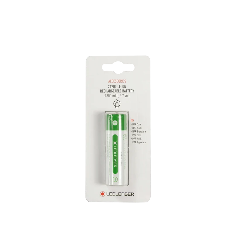 Ledlenser 21700 Li-ion Battery 4800mAh 3.7V Rechargeable P7R H7R