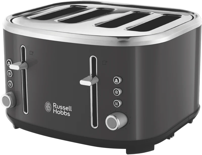 Russell Hobbs Legacy 4 Slice Toaster - Charcoal