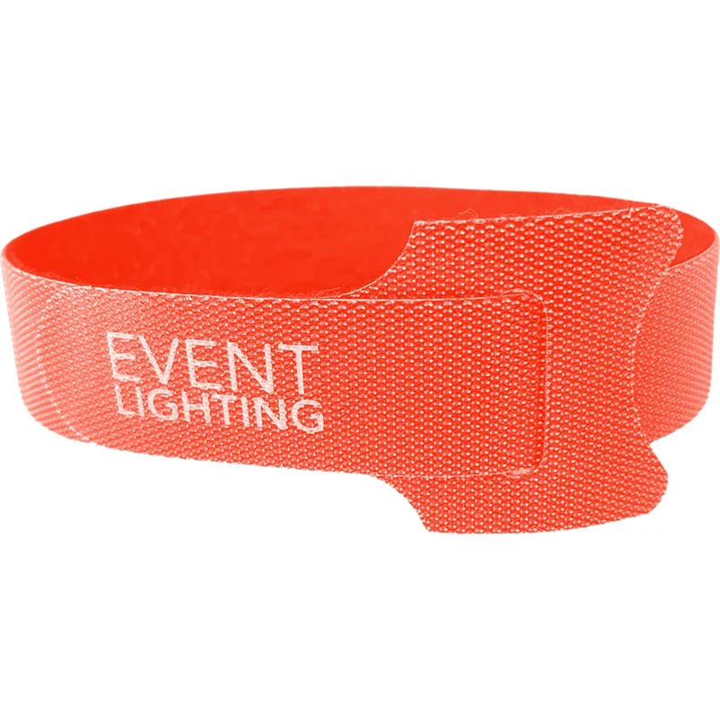 Event Lighting VT50L150R - Velcro Tie 50-Pack (Red)