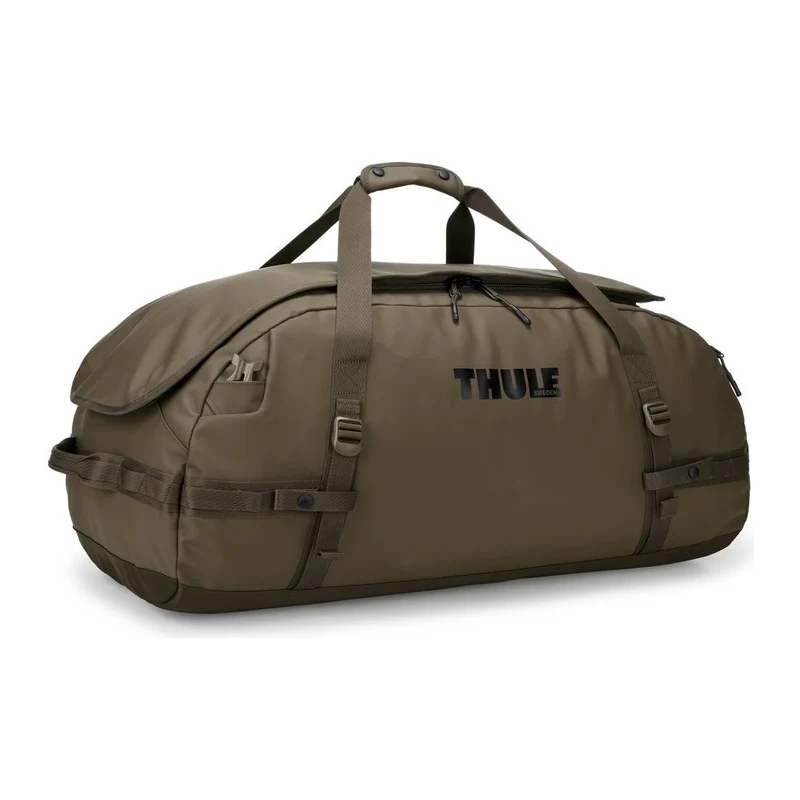 Thule Chasm 90L Duffle Travel Backpack Bag Extra Large in Deep Khaki