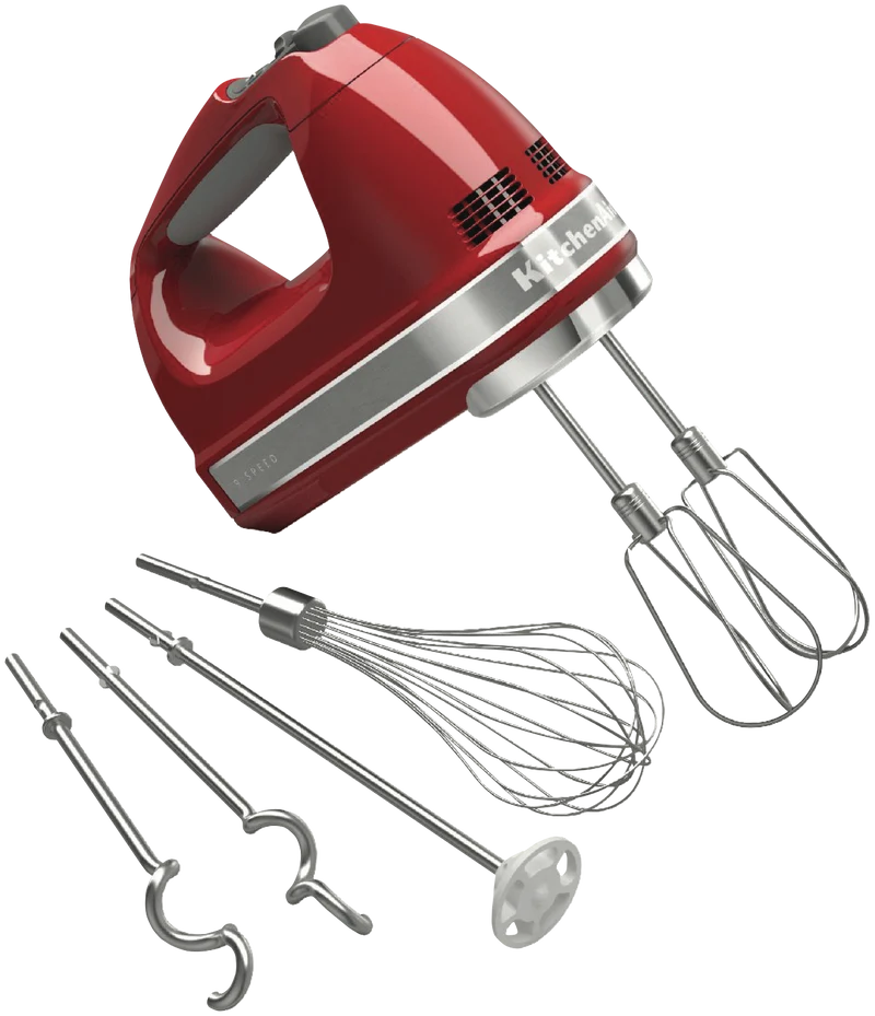 KitchenAid Empire Red Hand Mixer