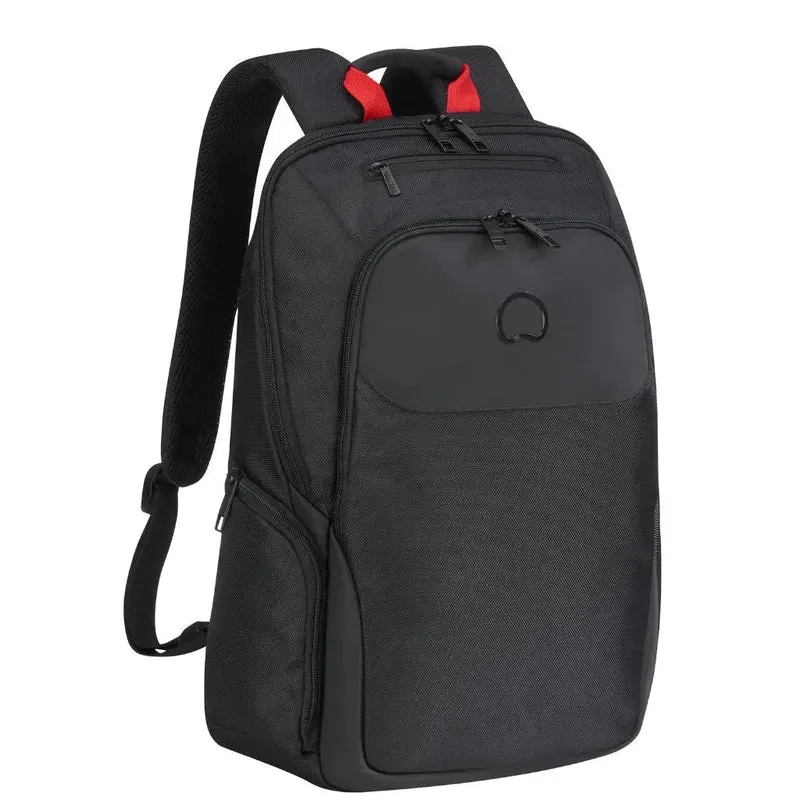 Delsey Parvis Plus 15.6" Laptop Backpack Black