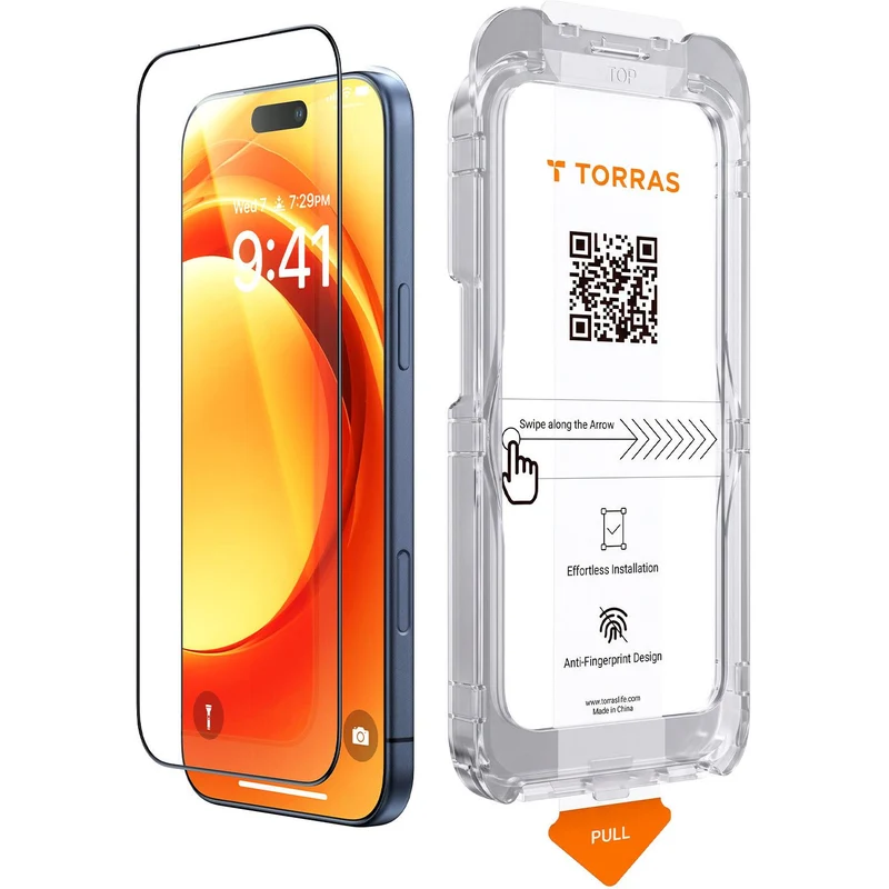 Torras HD Glass Screen Protector for iPhone 18 Pro