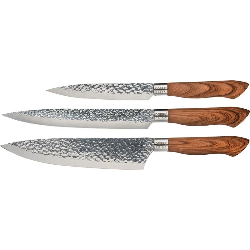 Dorre Akira Knivset Trä 3 delar