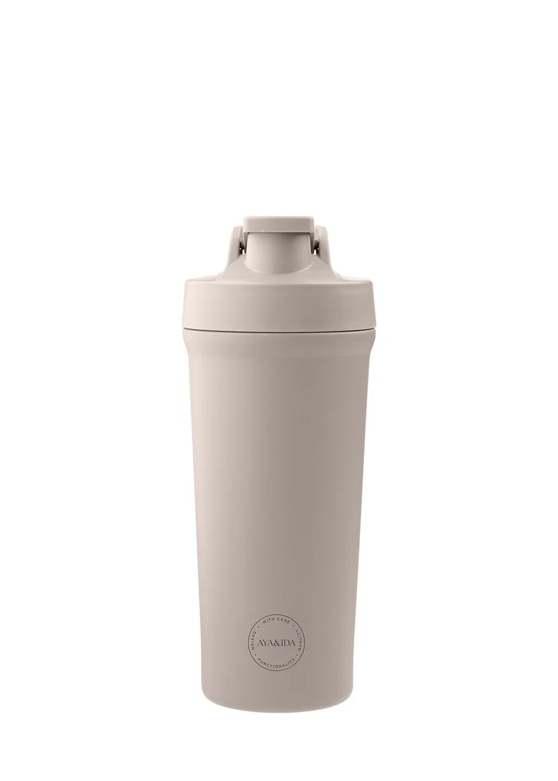 Shaker flaske, Cream Beige - 750 ml
