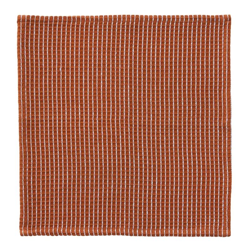 Karklud check, amber - 30x30 cm.