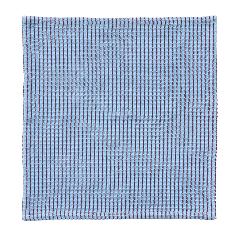 Karklud check, lyseblå - 30x30 cm.