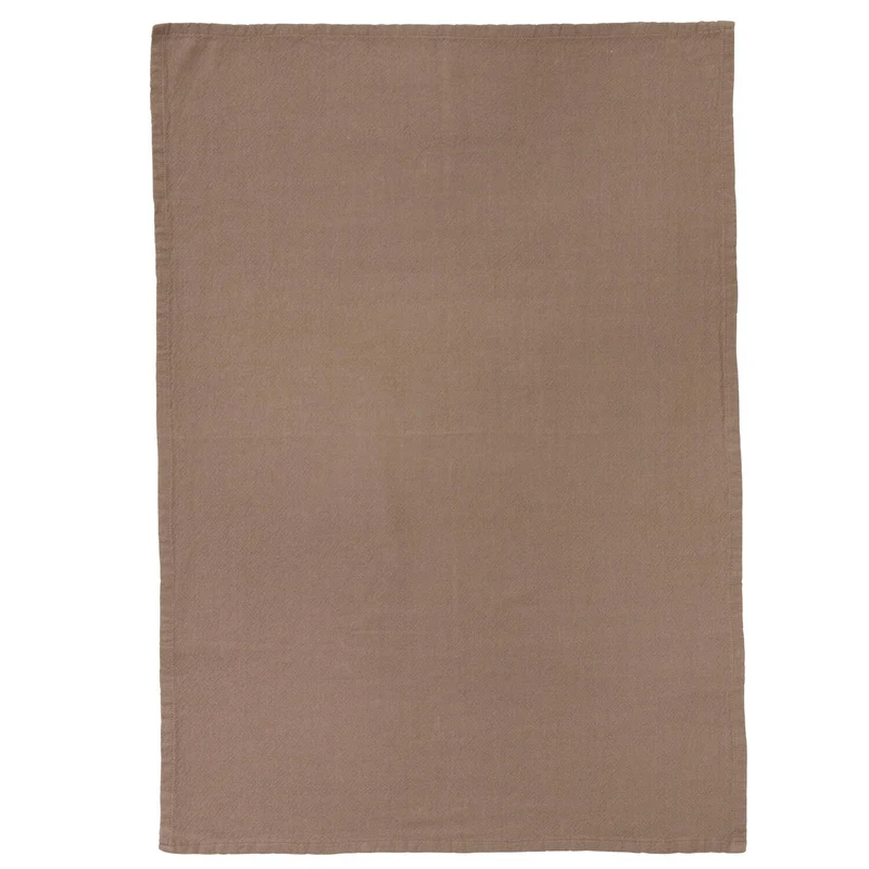 Viskestykke, brun - 50x70 cm.