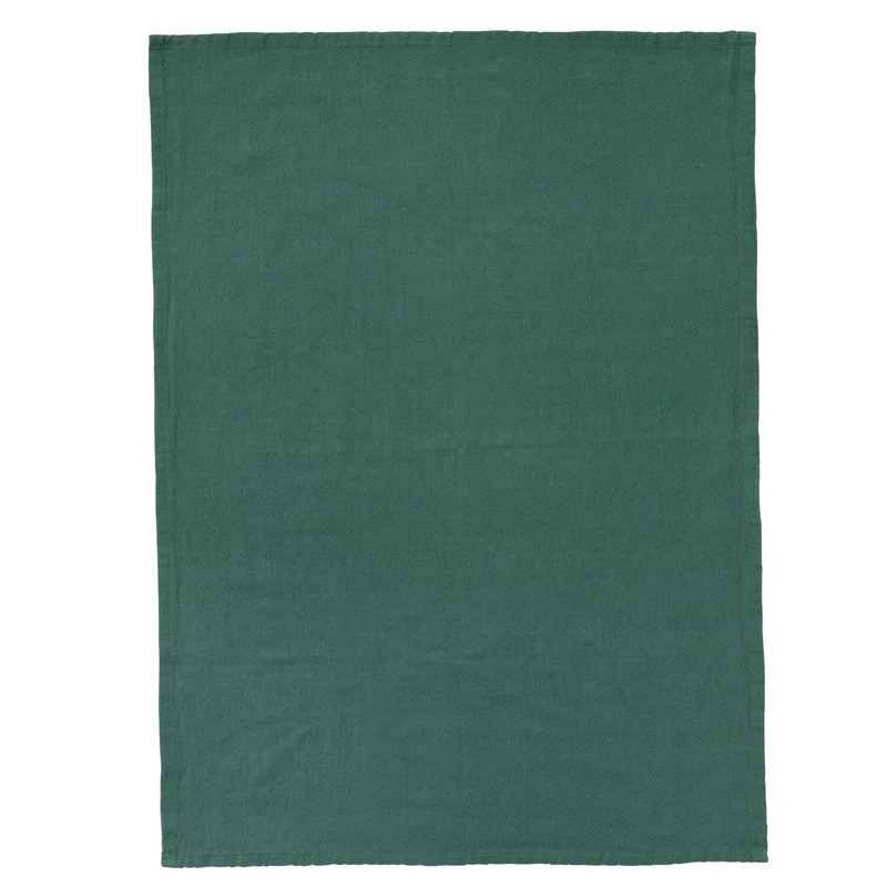 Viskestykke, mørkegrøn - 50x70 cm.