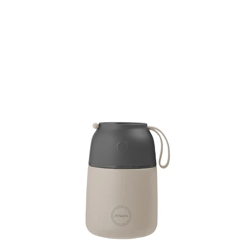 Foodie to go madbeholder, Cream beige - 500 ml
