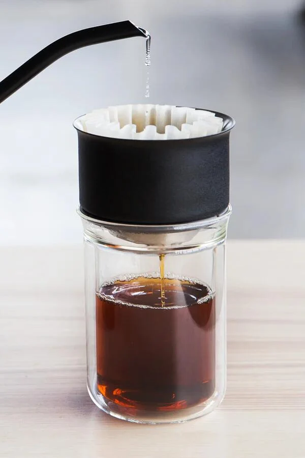 Stagg Dripper dobbeltvægget tragt, X - Matte black