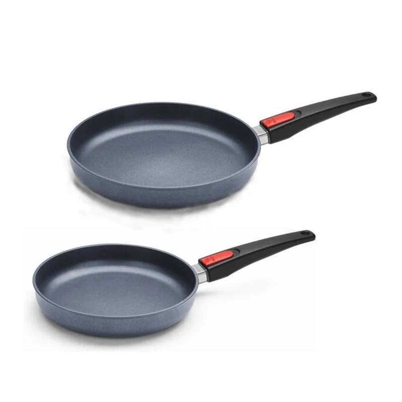 Woll Diamond Lite Stekpanna 2 delar Med Avtagbart Handtag 24+28 cm