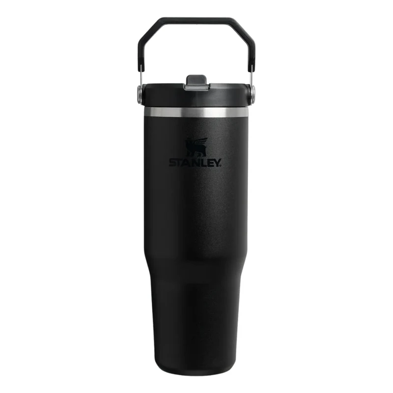 The IceFlow™ Flip Straw 2.0 Tumbler, Black 2.0 - 0,89L