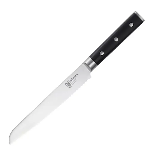 Dorre Asama brödkniv 20 cm svart/silver