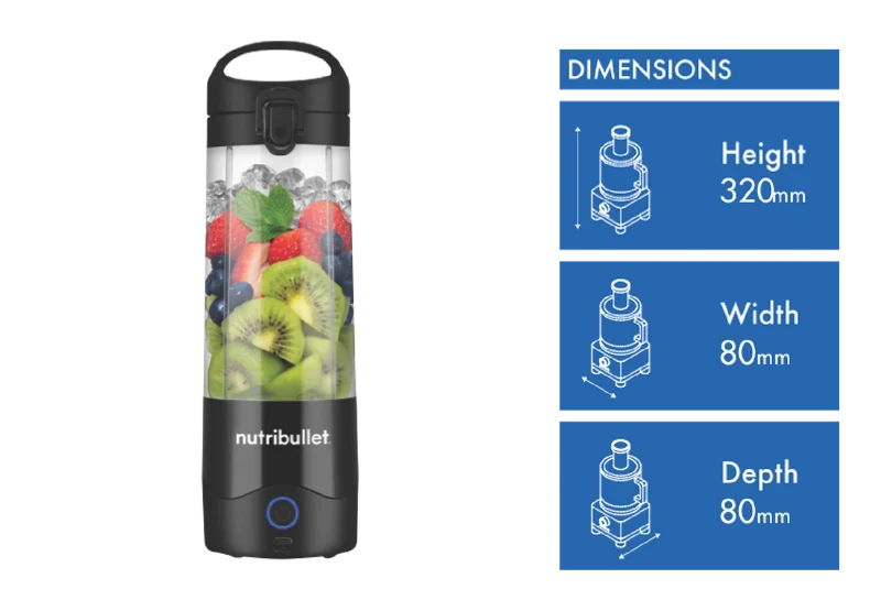 NUTRIBULLET Portable Blender Black