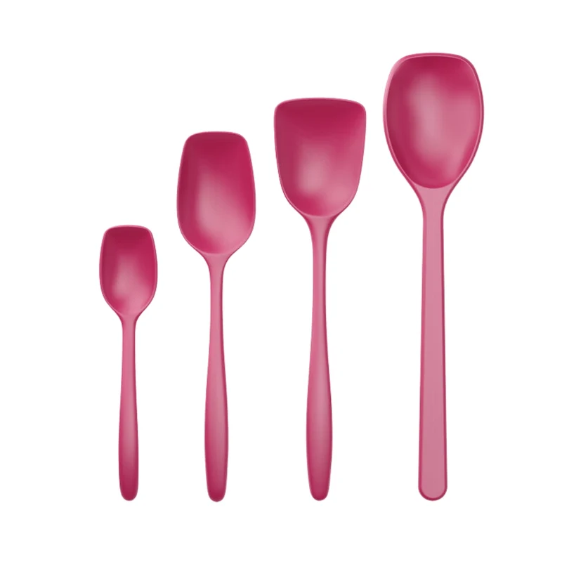 Grydeskesæt, Beetroot - 4 stk.