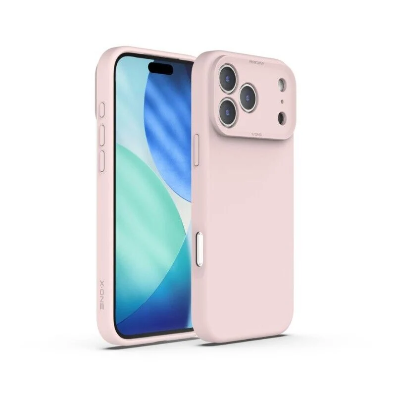X.One [Mgsafe] Dropguard 3S / 3.0 Matte Silicone Case iPhone 17 Pro - Pink