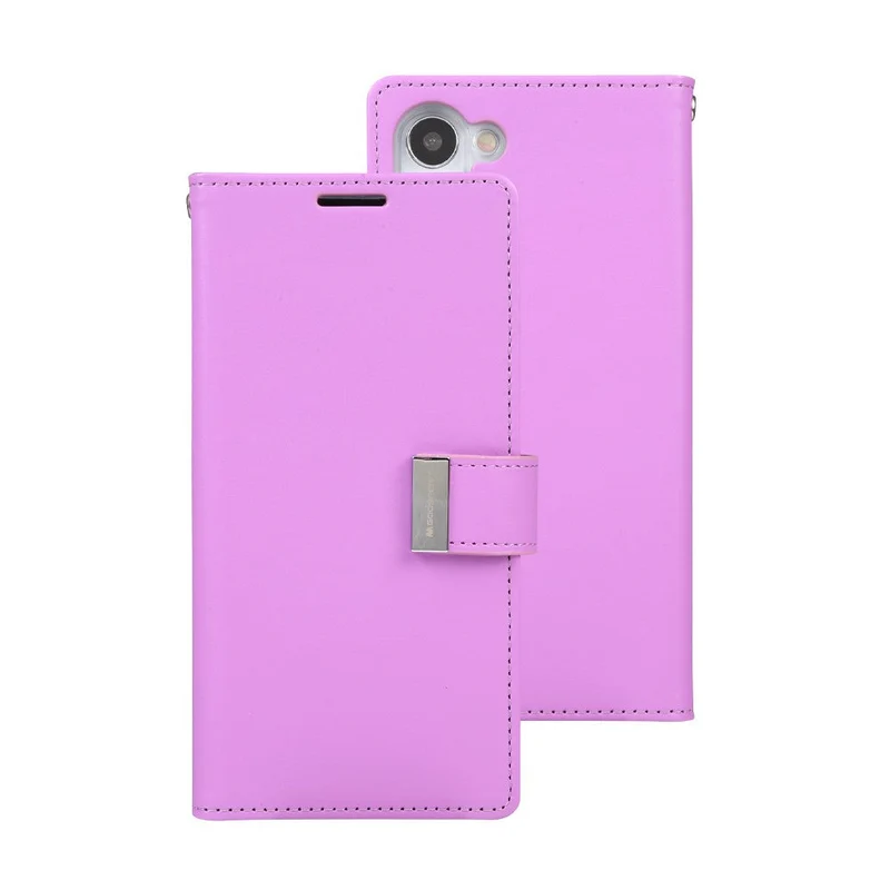 Goospery Rich Diary for Galaxy S23 Ultra - Purple