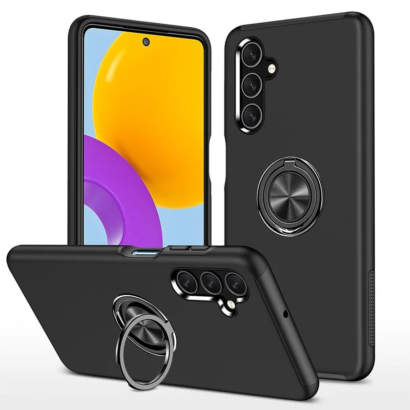 Redefine Magnetic Ring Holder Case for Samsung Galaxy A25 5G (Black)