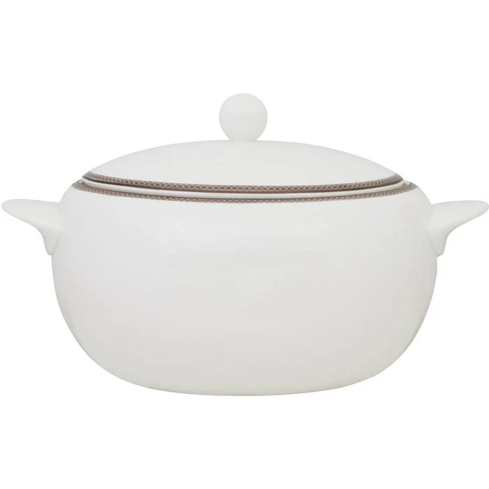 Royal Porcelain Silver Paisley Terrin 3 L Vit
