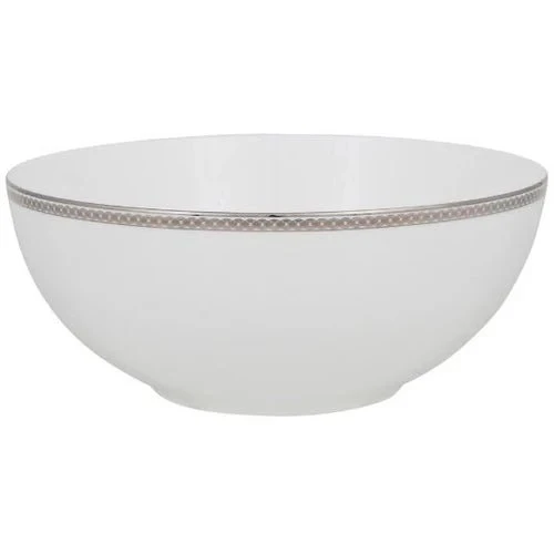Royal Porcelain Silver Paisley Skål 19 cm Vit