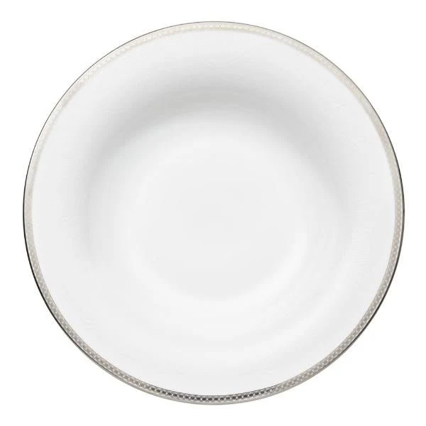Royal Porcelain Silver Paisley Djup Tallrik 23,5 cm Vit