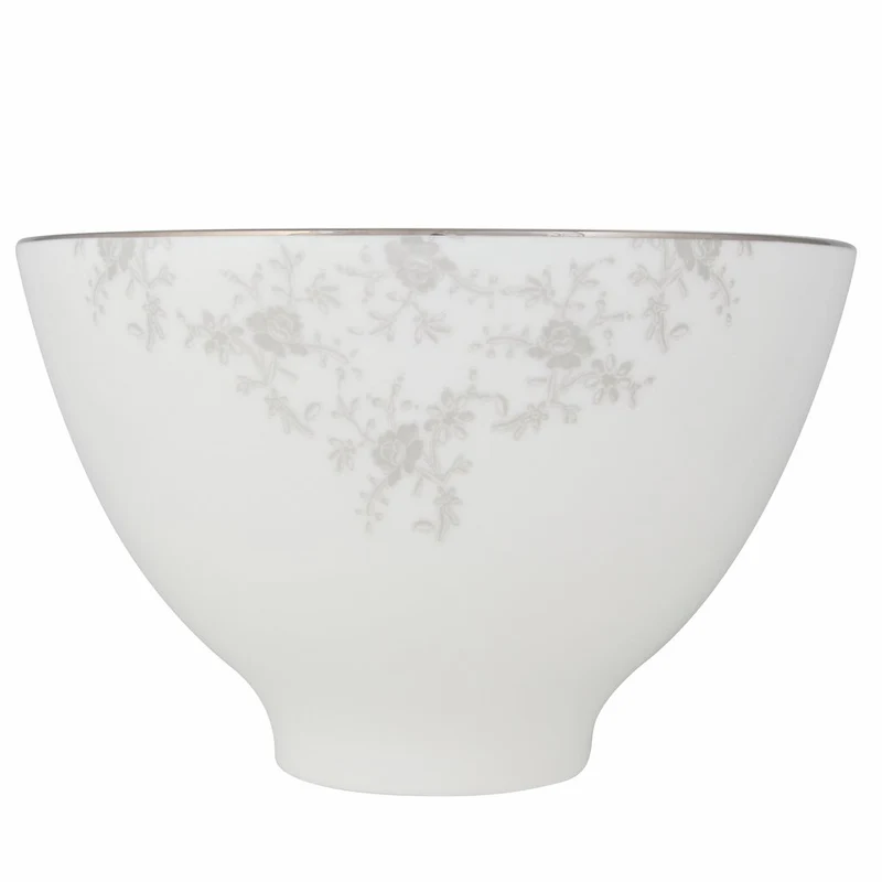Royal Porcelain Angelina Platinum Skål 21 cm Vit