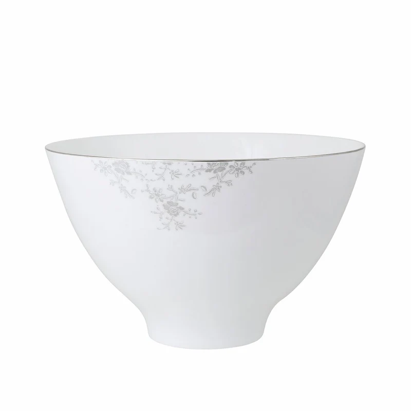 Royal Porcelain Angelina Platinum Serveringsskål 25,5 cm Vit